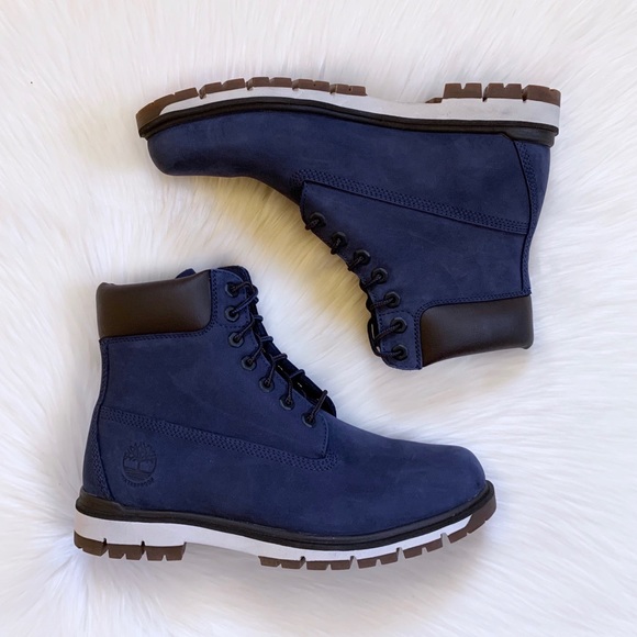 Timberland Men’s Radford 6” Waterproof Navy Boots - Picture 4 of 7